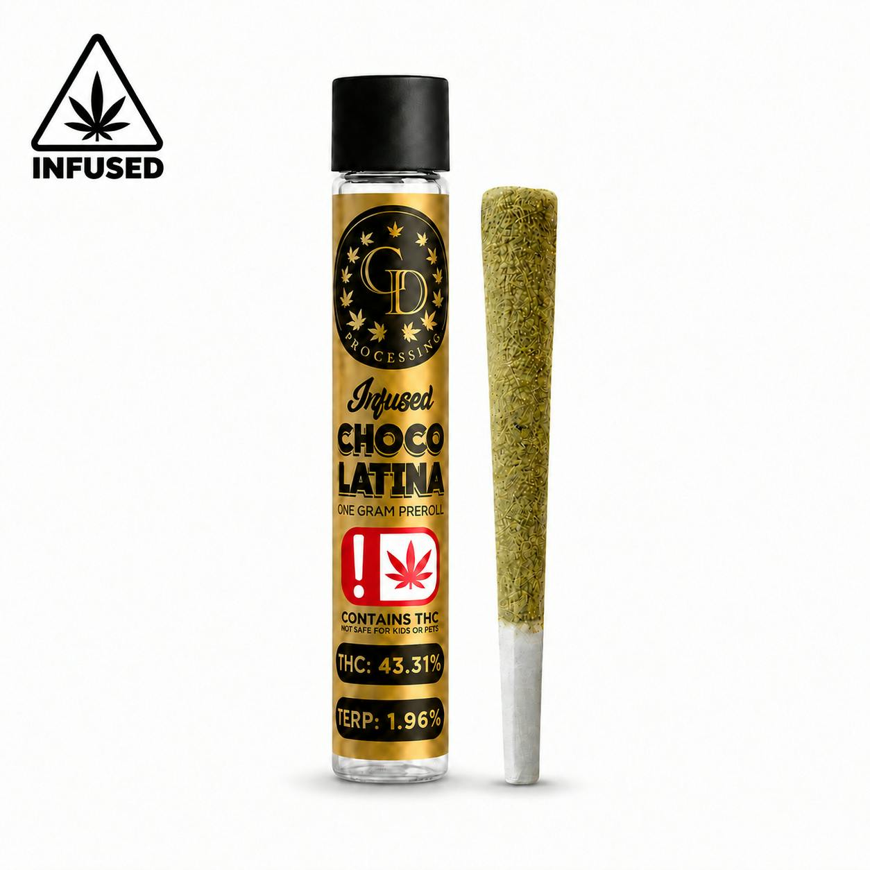 GD Cannabis | Infused Coated | Chocolatina | 1g