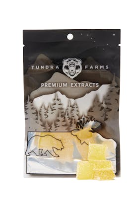 Tundra Farms 75mg Sour Lemon Gummies