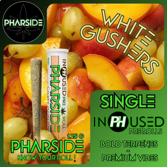 Pharside - Infused Pre-roll - White Gusher's 1.25g