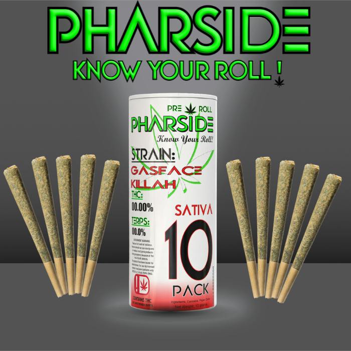 Pharside - 10 Pack Sativa 1g Pre-Rolls