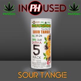 5 pack- Infused Pre-rolls- Sour Tangie