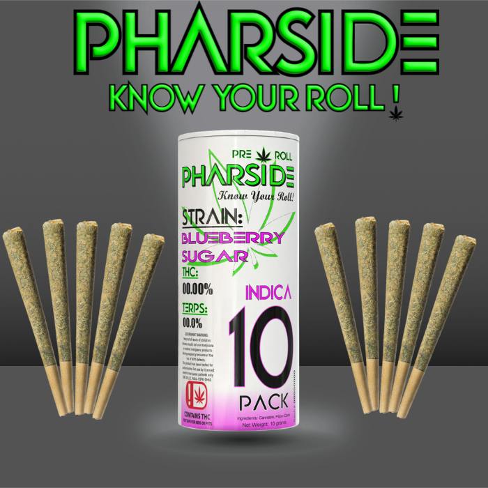 Pharside - 5 Pack Indica 1g Pre-Rolls