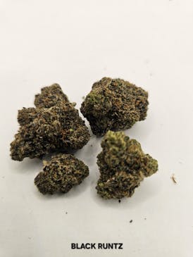 1/8 prepack indoor flower Black Runtz