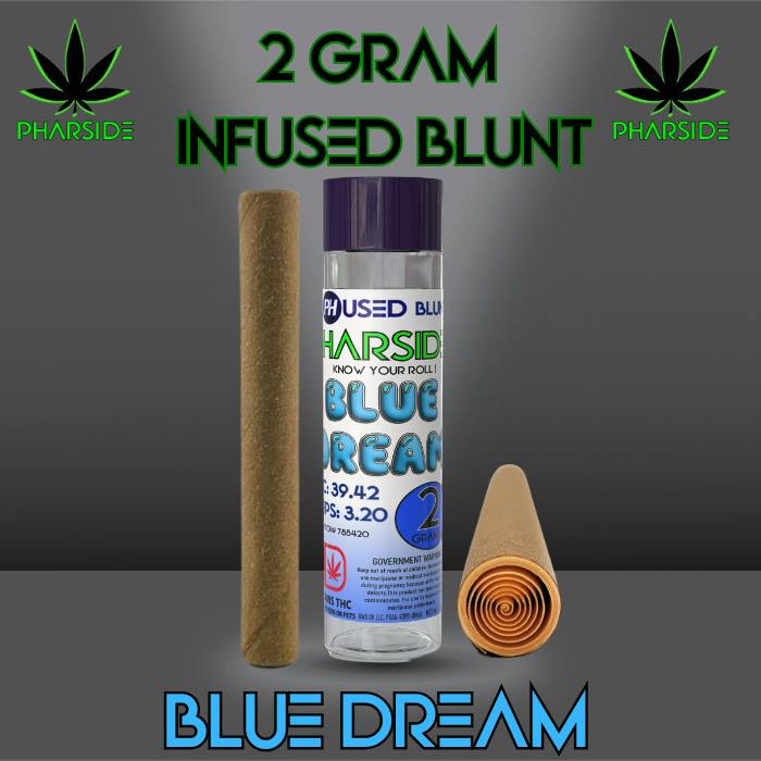 PHARSIDE 2 Gram infused Blunts- Blue Dream