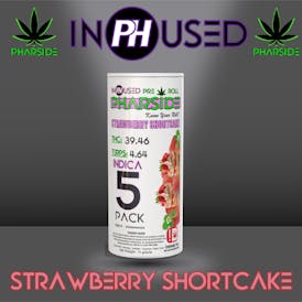 5 pack- Infused Pre-rolls- Strawberry Shortcake