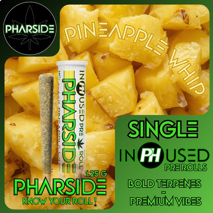 Pharside - Infused Pre-roll - Pineapple Whip 1.25g by Pharside