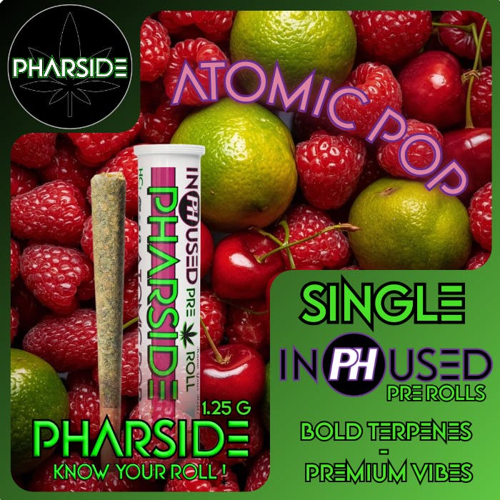 Pharside - Infused Pre-roll - Atomic Pop 1.25g