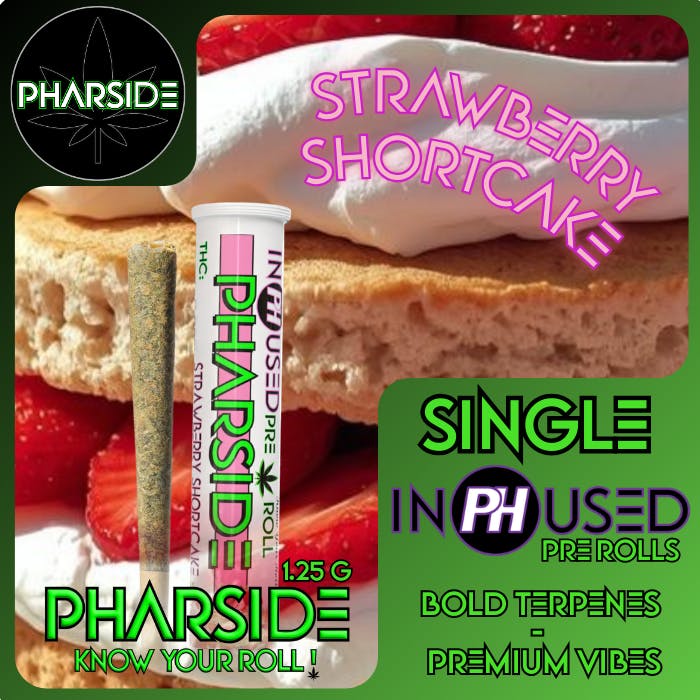 Pharside - Infused Pre-roll - Strawberry Shortcake 1.25g