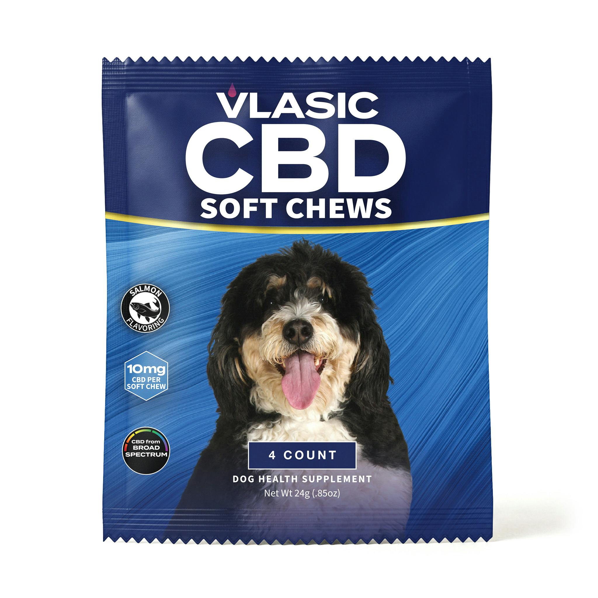 Mini Broad Spectrum CBD Dog Chews (Salmon Flavor)