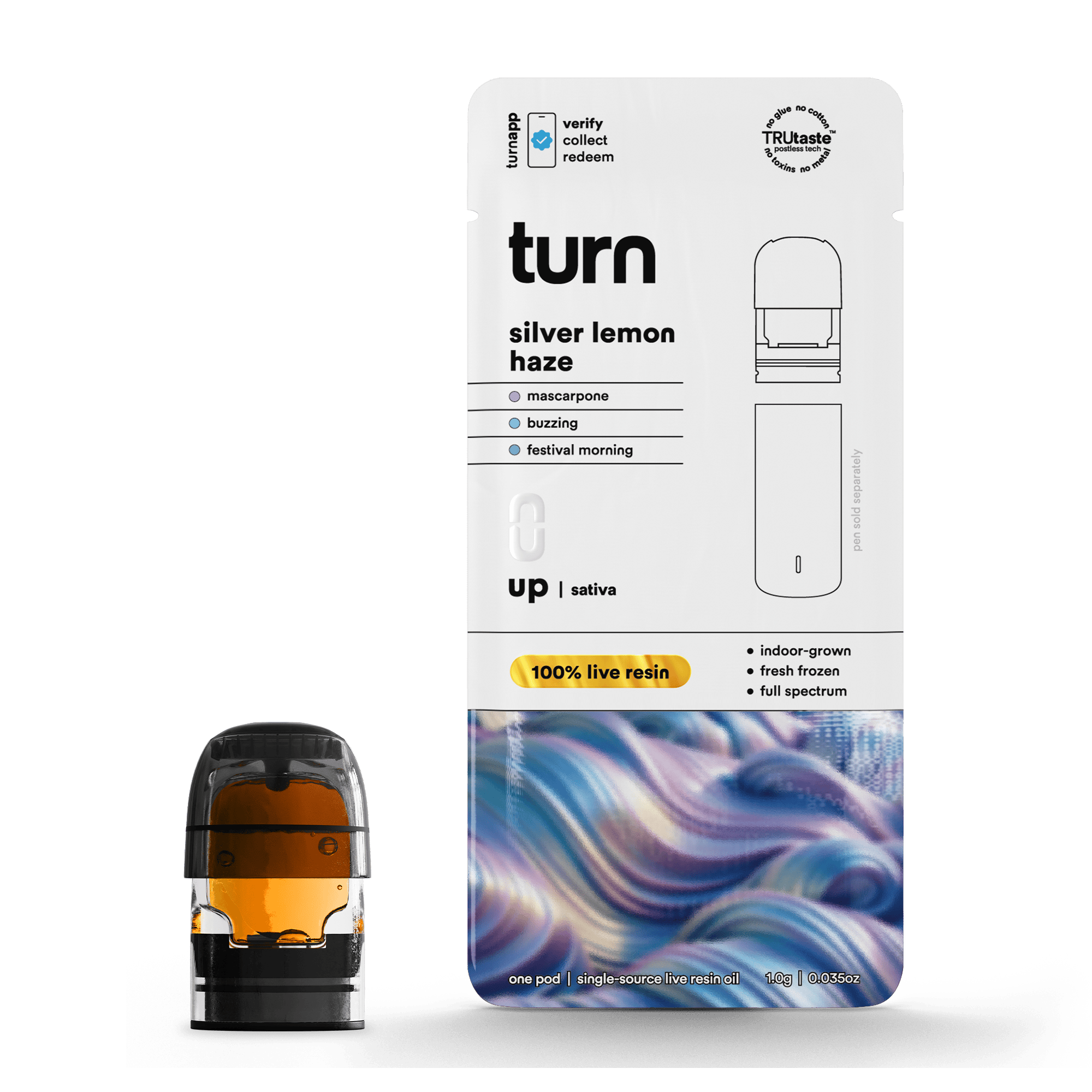 Silver Lemon Haze | 100% Live Resin | Sativa-Hybrid by turn