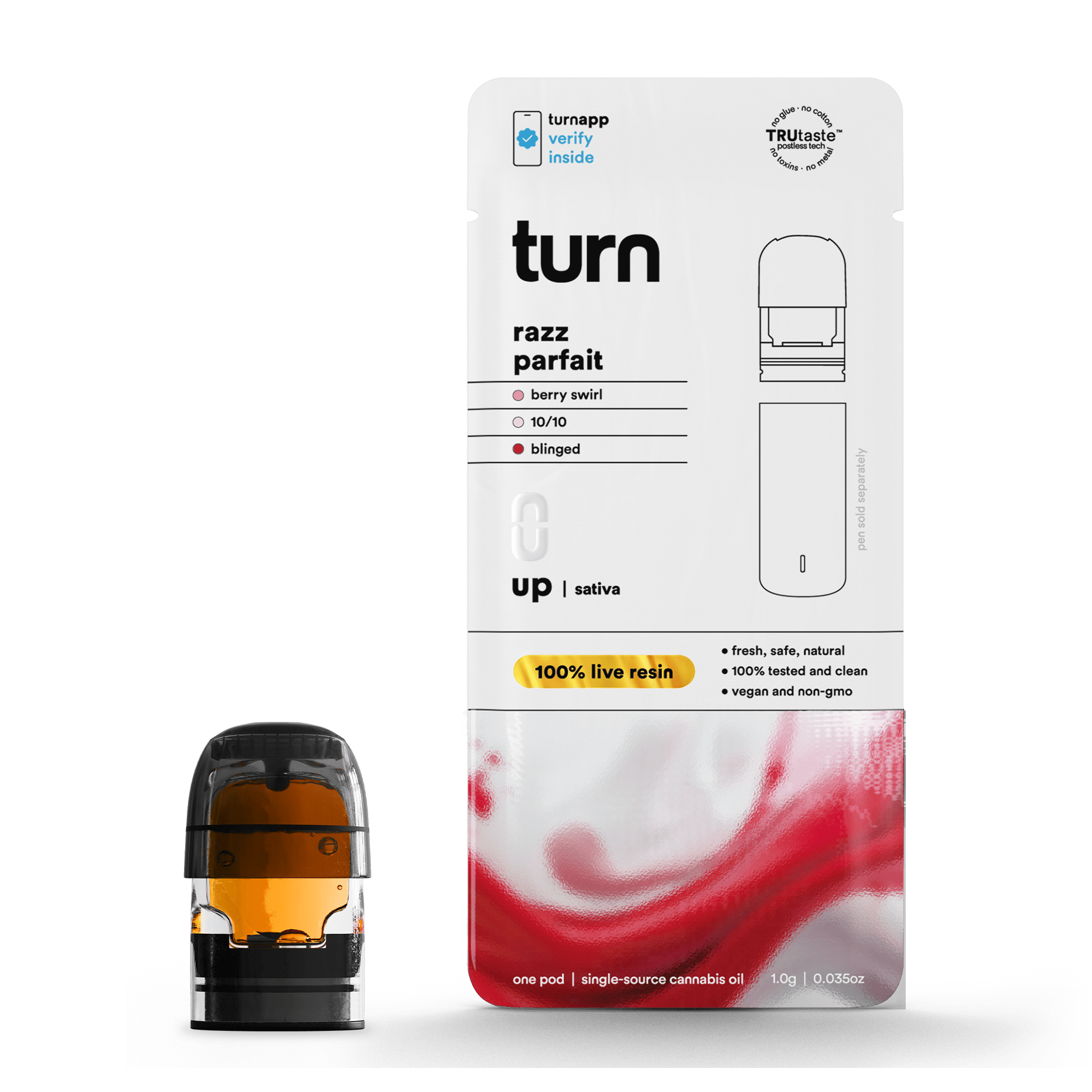 Razz Parfait | 100% Live Resin | Sativa by turn