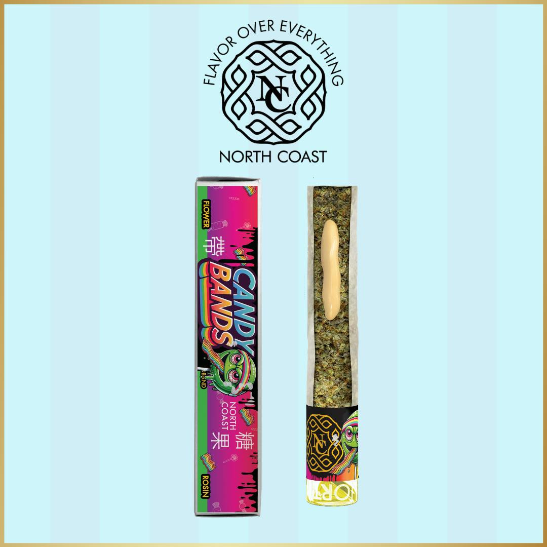 North Coast Candy Bands Rice Paper Donut 2.5G