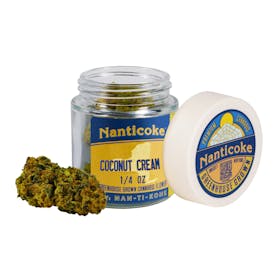 Coconut Cream 1/4oz. Glass Jar