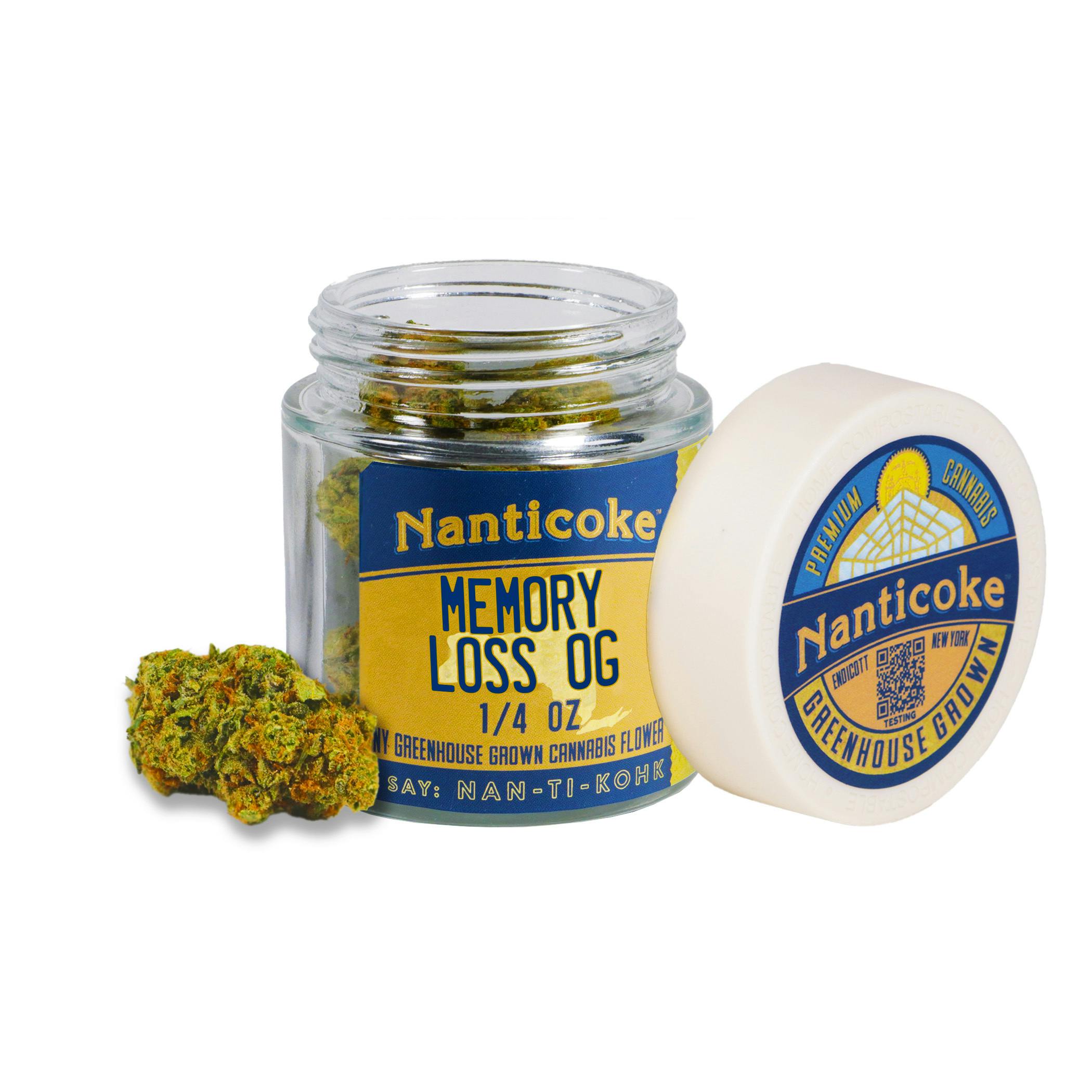 Memory Loss 1/4oz. Glass Jar by Nanticoke