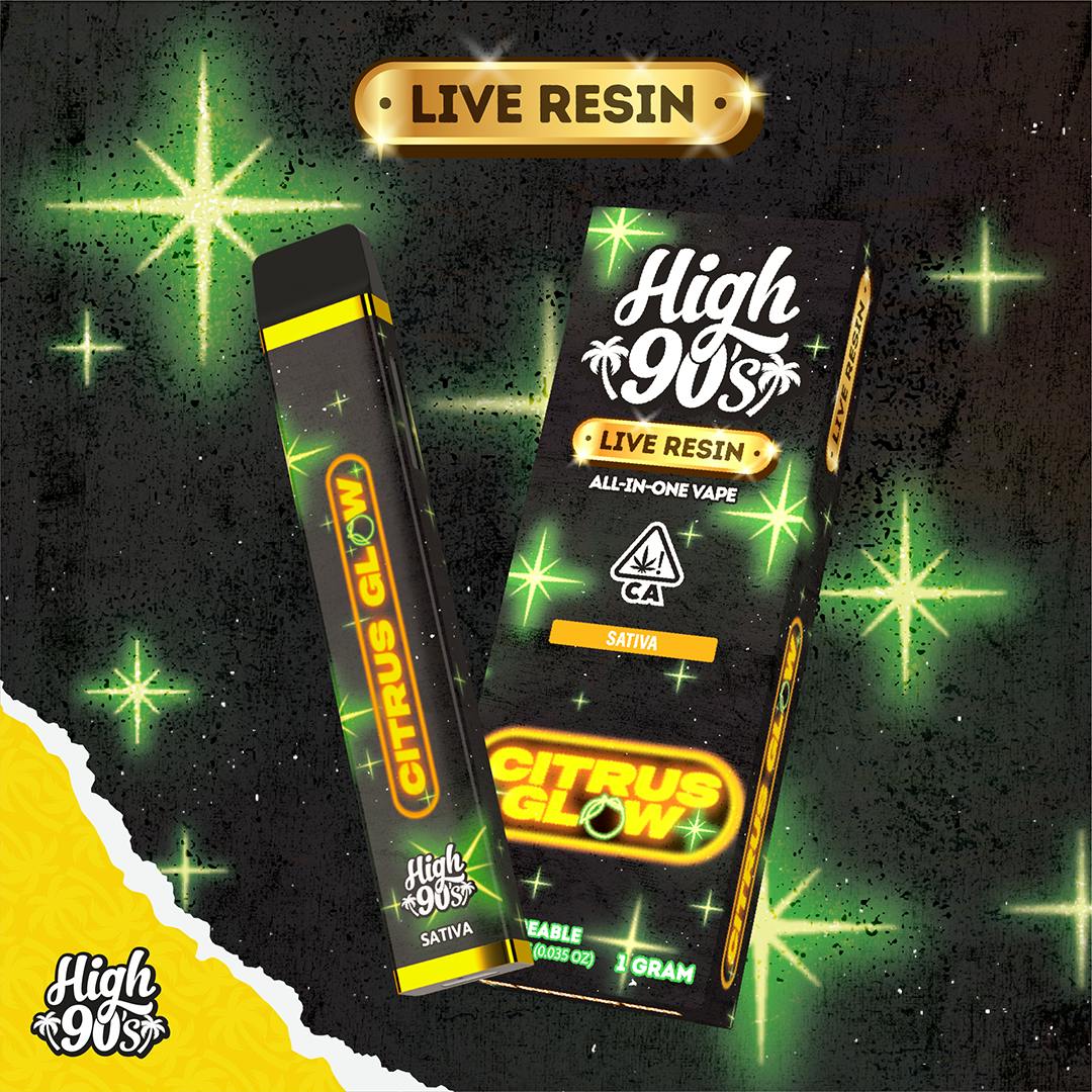 HIGH 90s: Citrus Glow
