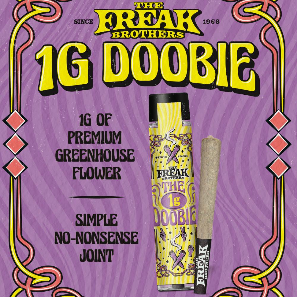 1G Doobie Joint - Blueberry Muffin - The Freak Brothers