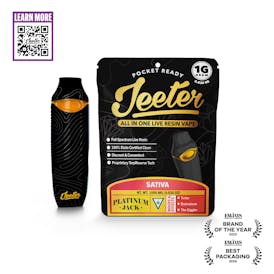 Jeeter All In One Live Resin Vape - Platinum Jack