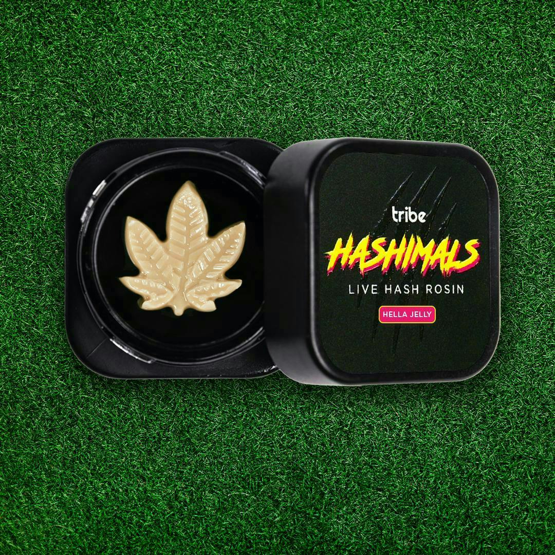 Tribe | Hella Jelly | Cannabis Leaf Hashimals | 2g