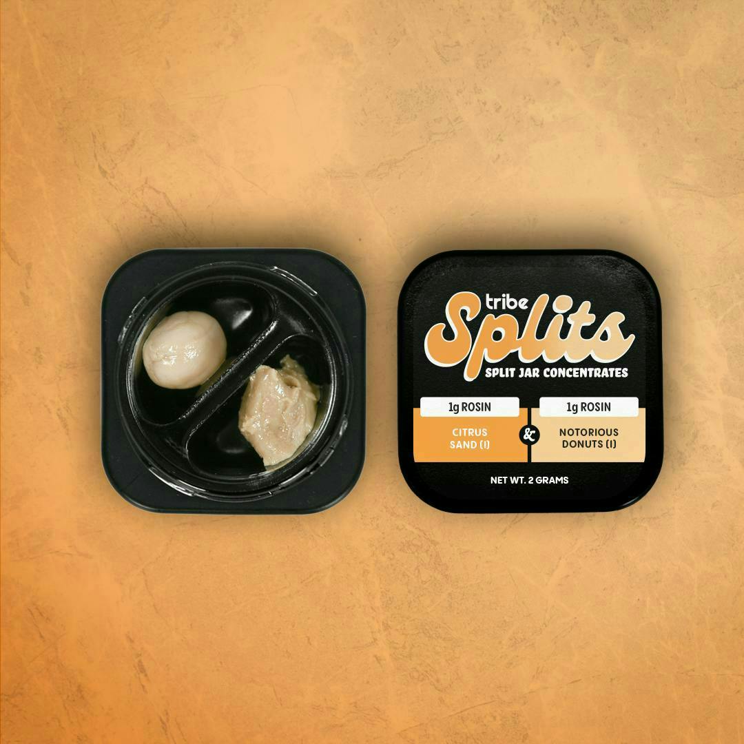 Tribe | Citrus Sand + Notorious Donuts | Splits Live Rosin | 2g - Tribe
