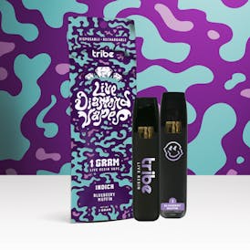 Blueberry Muffin - Indica - Live Diamonds - Disposable Cartridge - 1g