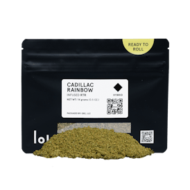 Cadillac Rainbow | Indoor Kief Infused Ready To Roll | 14g