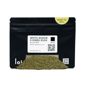 White Widow x Hindu Kush | Indoor Kief Infused Ready To Roll | 14g