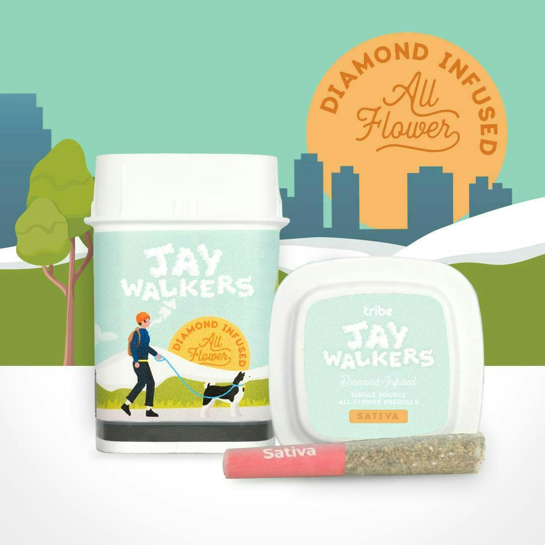 Garlic Cracker | Jaywalkers Diamond Infused Minis | 0.45g each | 11pk