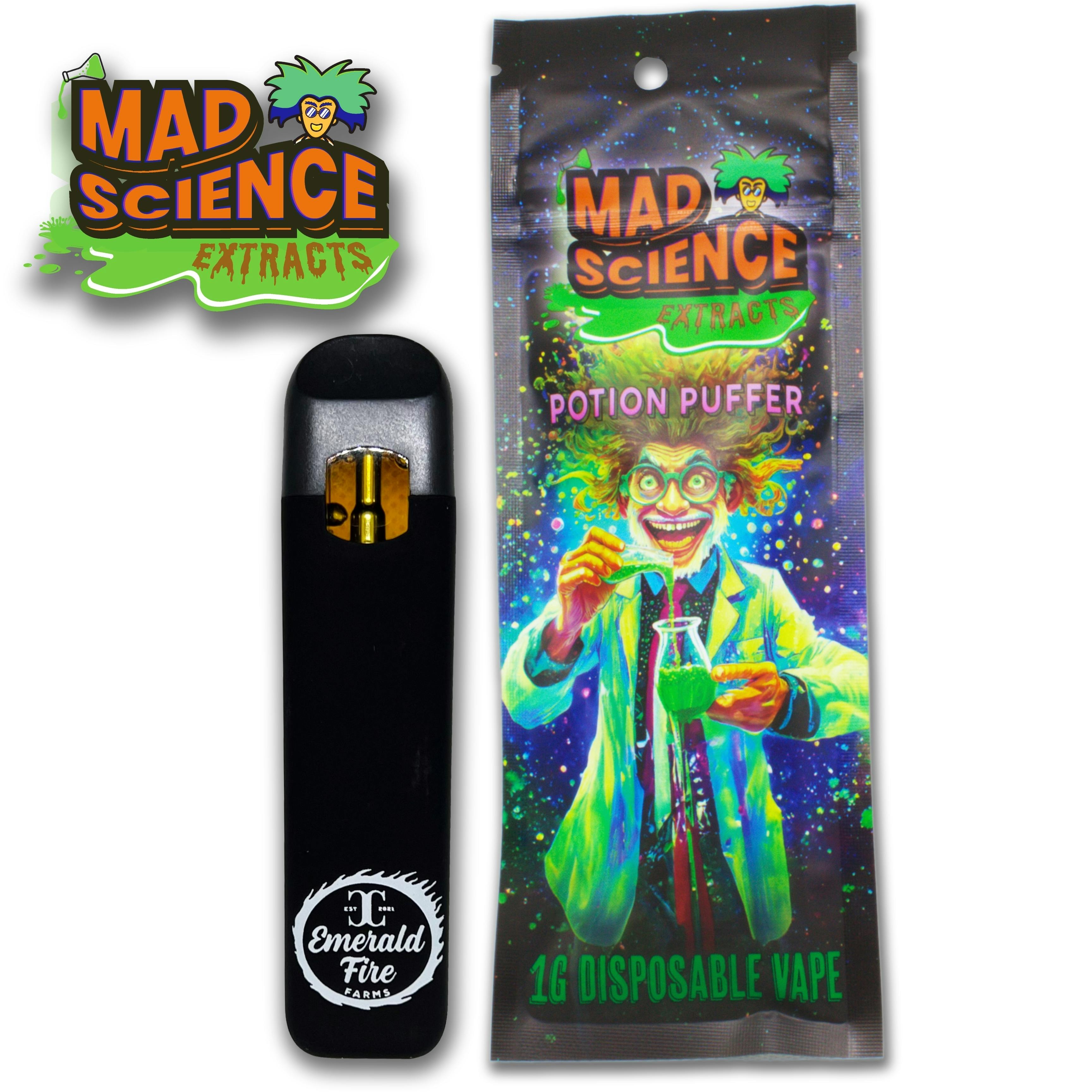 Mad Science Disposable Rainbow Sherbet