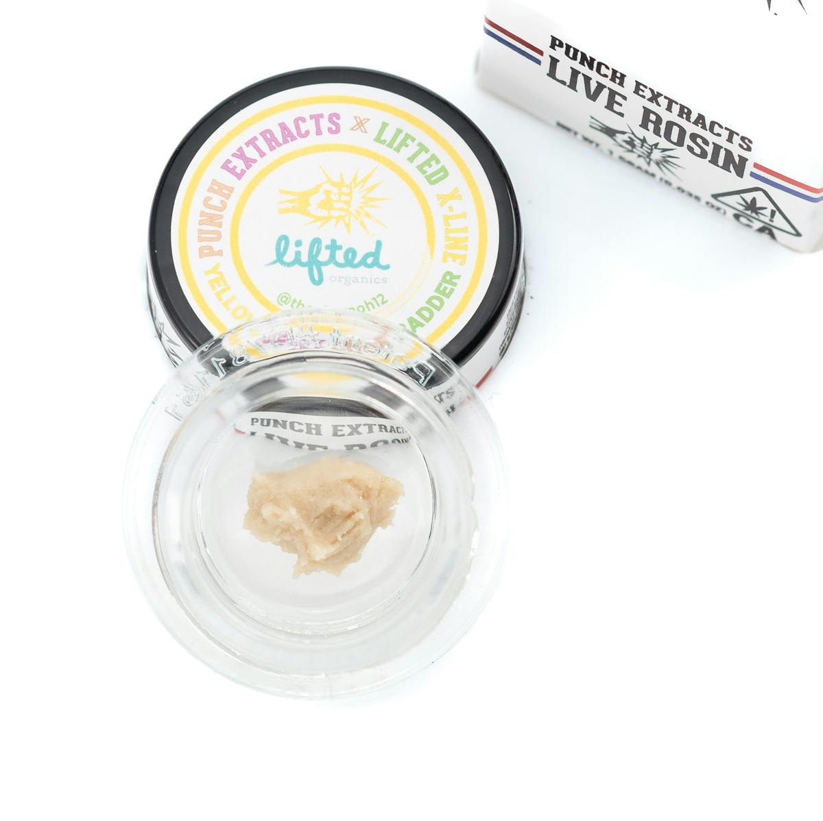 Yellow Jelly Cake Tier 4 Live Rosin Cold cure Badder (1g)