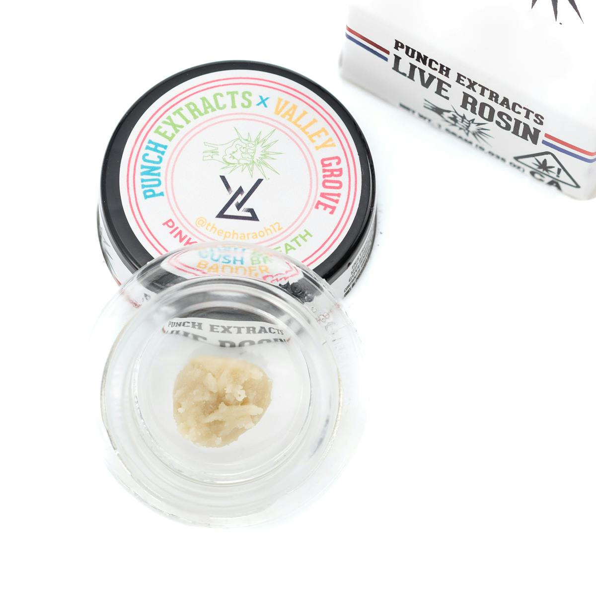 Pink Gush Breath Tier 3 Live Rosin Cold Cure Badder (1g)