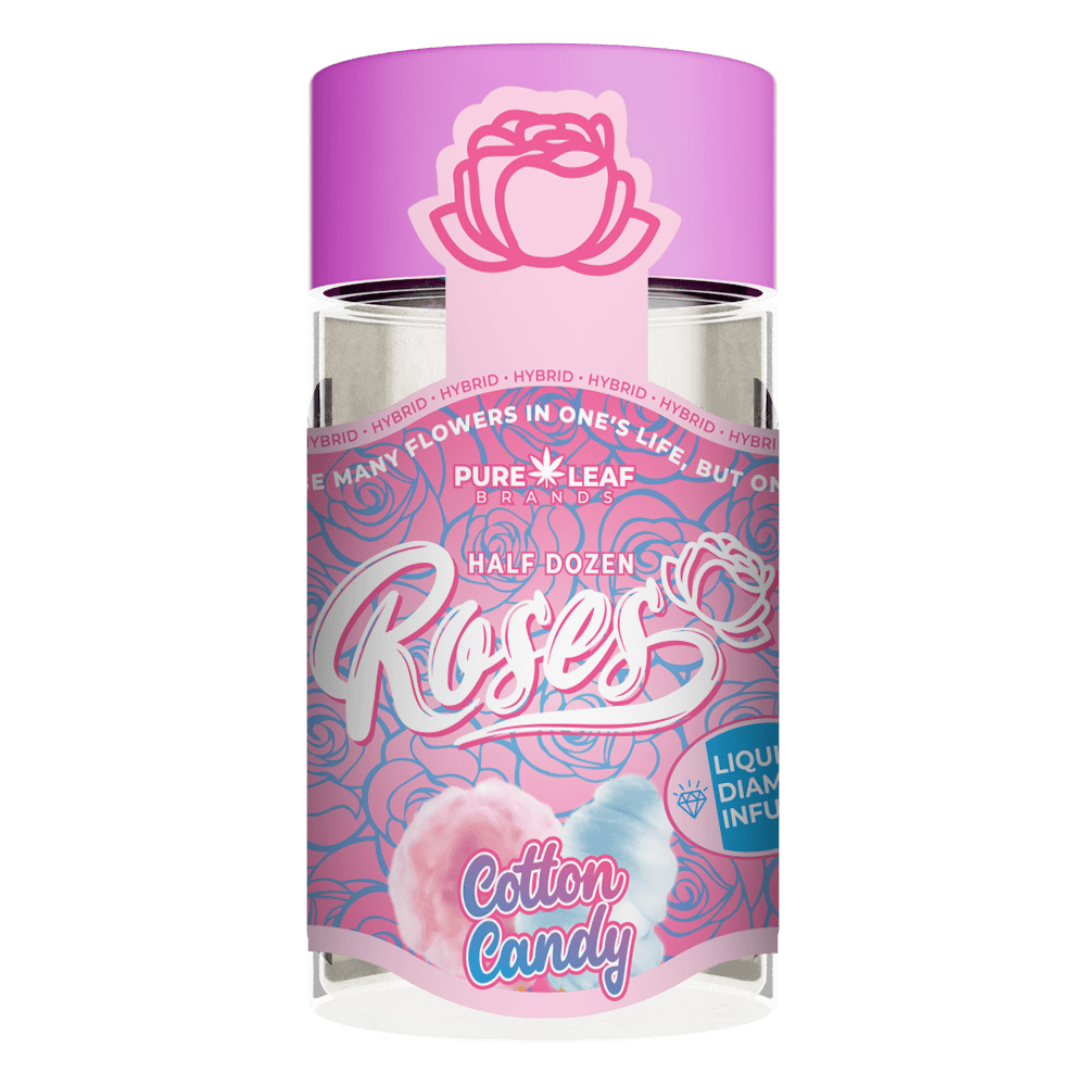 Cotton Candy | LQD Infused Minis | 0.6g each | 6pk by Roses