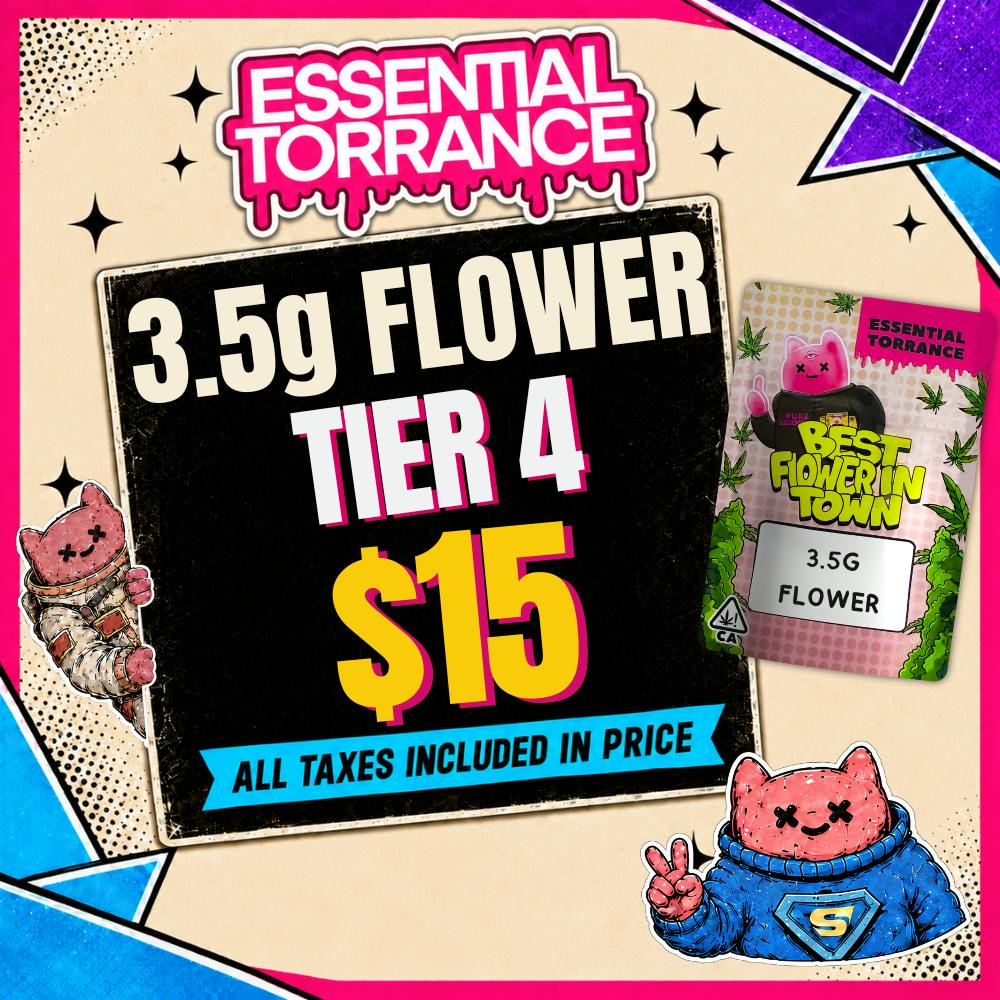 Essential Torrance | Lemon Cherry Runtz | Flower | 3.5g TIER 4