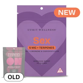 Sex Bedroom Berry Chews + Terpenes [5mg THC/10ct]