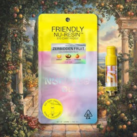Friendly Brand | 1g NU-Resin Cartridge | Zerbidden Fruit
