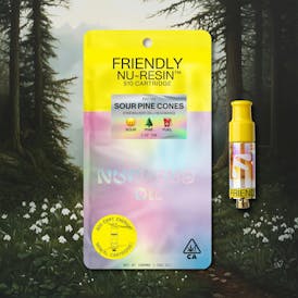 Sour Pine Cones 1g Nucleus Live Resin 510 Cart