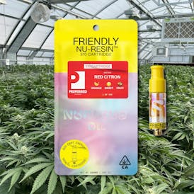 Friendly Brand x Preferred Gardens | 1g NU-Resin Cartridge | Red Citron