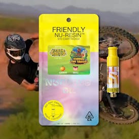 Friendly Brand x Terpy Trees | 1g NU-Resin Cartridge | Topped Off Tangie