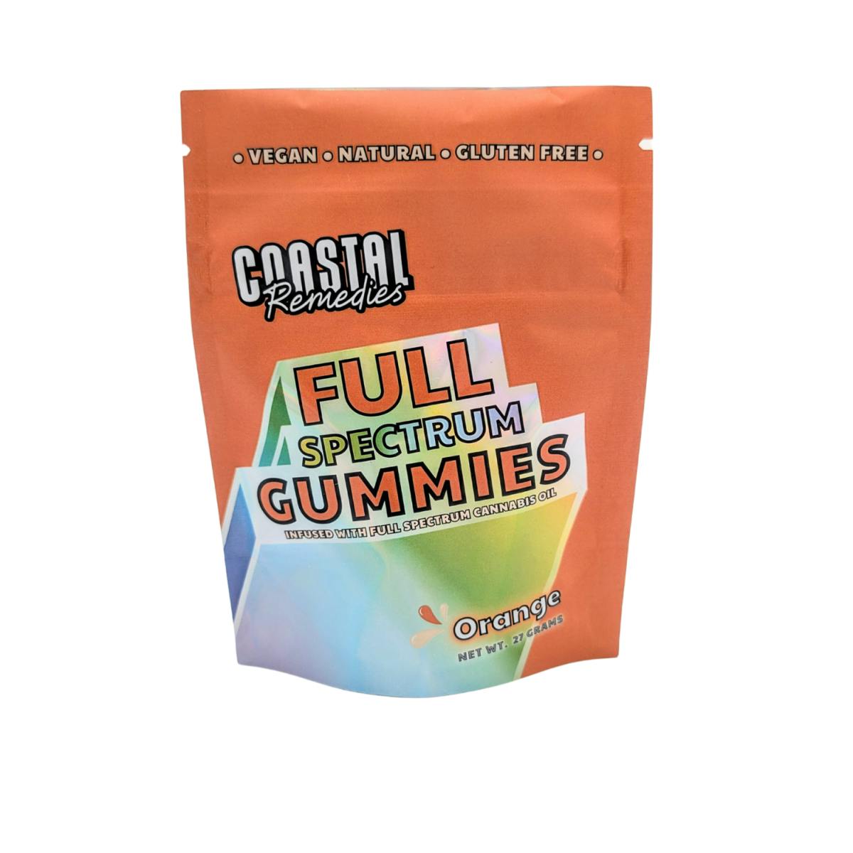 250mg Orange | Full Spectrum Gummies | Coastal Remedies by Coastal Remedies