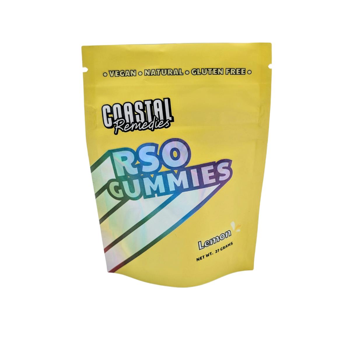 250mg Lemon RSO Gummies | Coastal Remedies