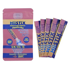Hiistix 5 x 10mg Grape Flavored Beverage Enhancer