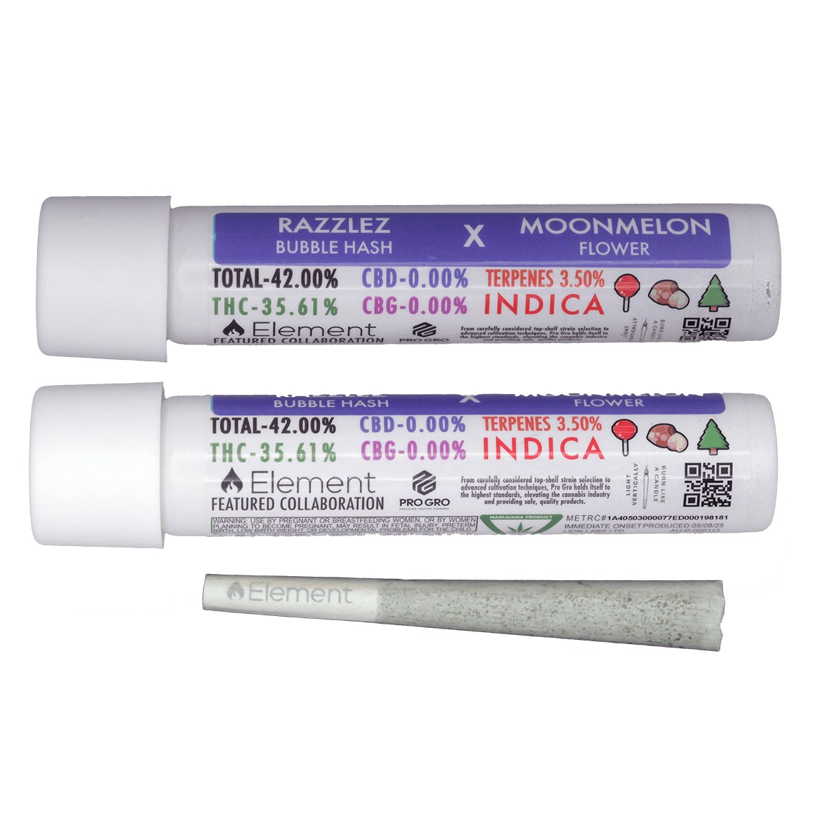 Element Live Hash Joint 1g - Moonmelon x Razzlez