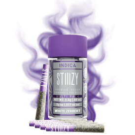 - WHITE ZERBERT - 2.5G Naked Preroll Multipack