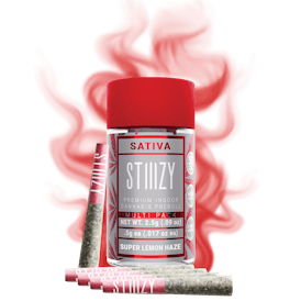 - SUPER LEMON HAZE - 2.5G Naked Preroll Multipack