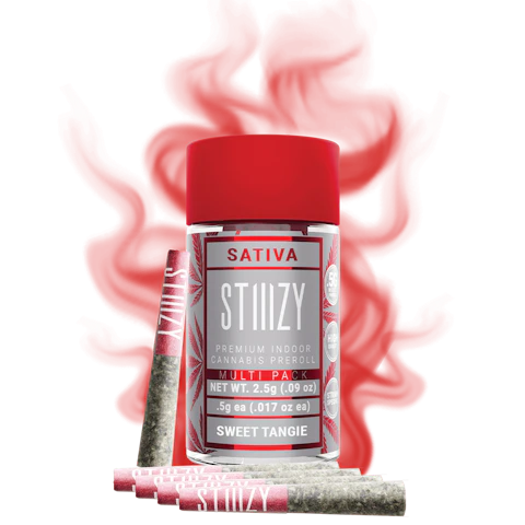STIIIZY - SWEET TANGIE - 2.5G Naked Preroll Multipack, Pre-Rolls