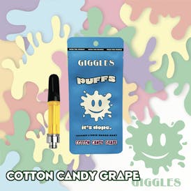 Giggles Puffs | Cotton Candy Grape | 1g Cart