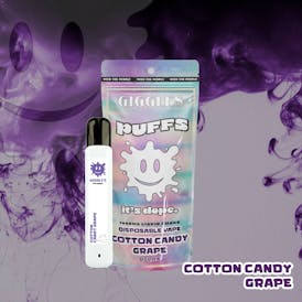 Giggles Puffs | Cotton Candy Grape | 1g Disposable