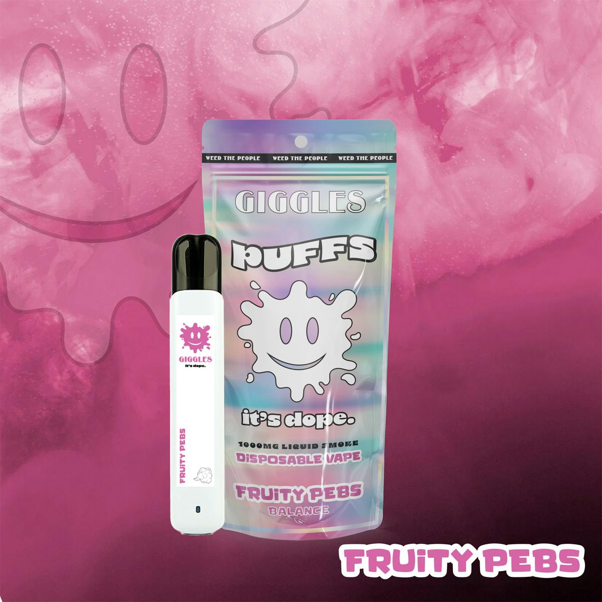 0 nicotine vape juice Pink Dose Ice 3MG 60ML main image 0