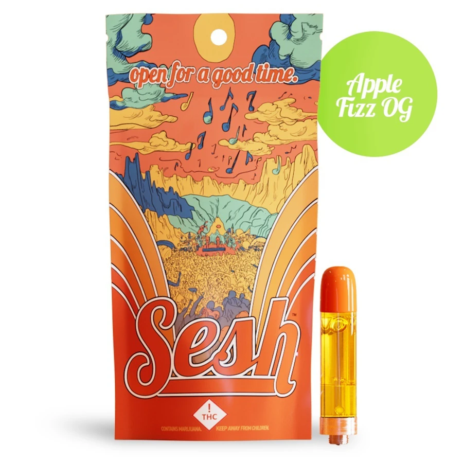 Apple Fizz OG - Cartridge (1000mg) - by Sesh® — cartridge listed on the Herbs 4 You menu