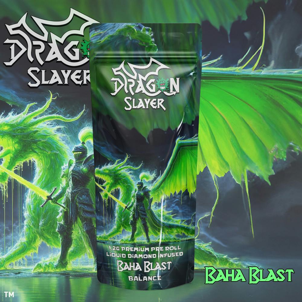 Dragon Slayers | Baha Blast | Infused Pre-roll | 1.2g