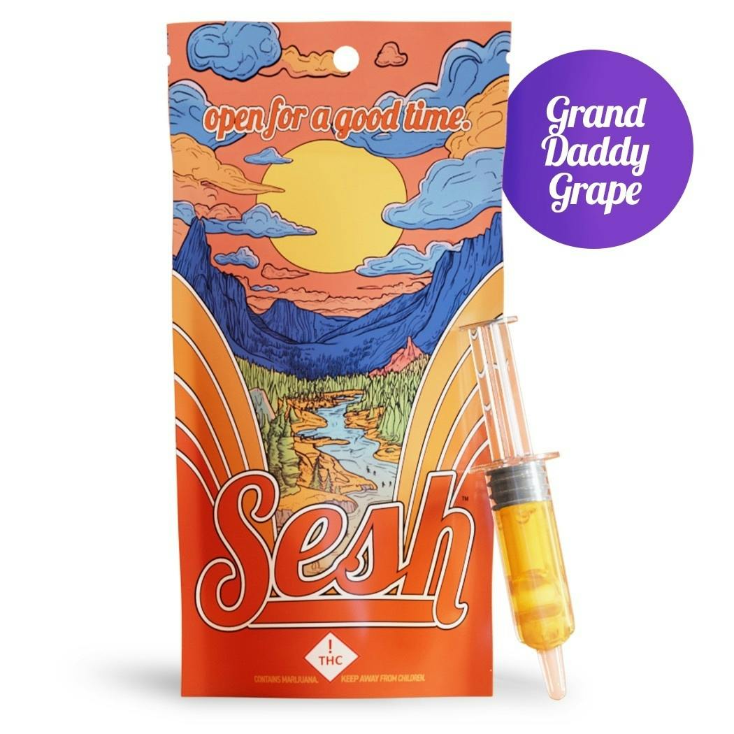 Grand Daddy Grape - Syringe (1000mg) - by Sesh® by Craft Concentrates